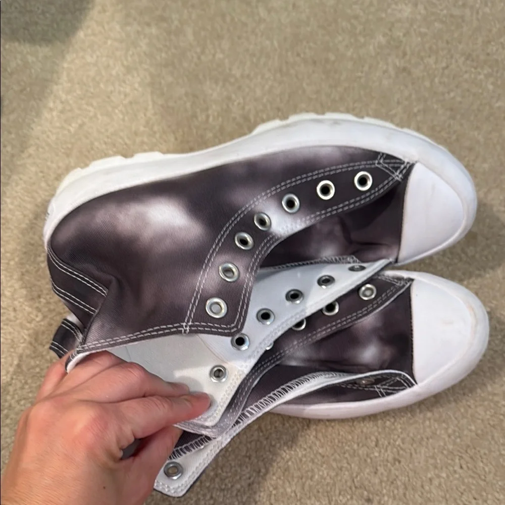 Converse CTAS Lugged Hi Platform Tie Dye Sneakers